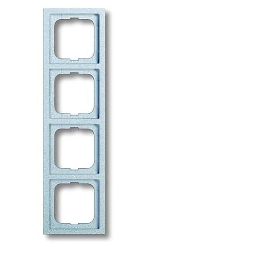 Afdekraam hoekig 4v f-aluzilver