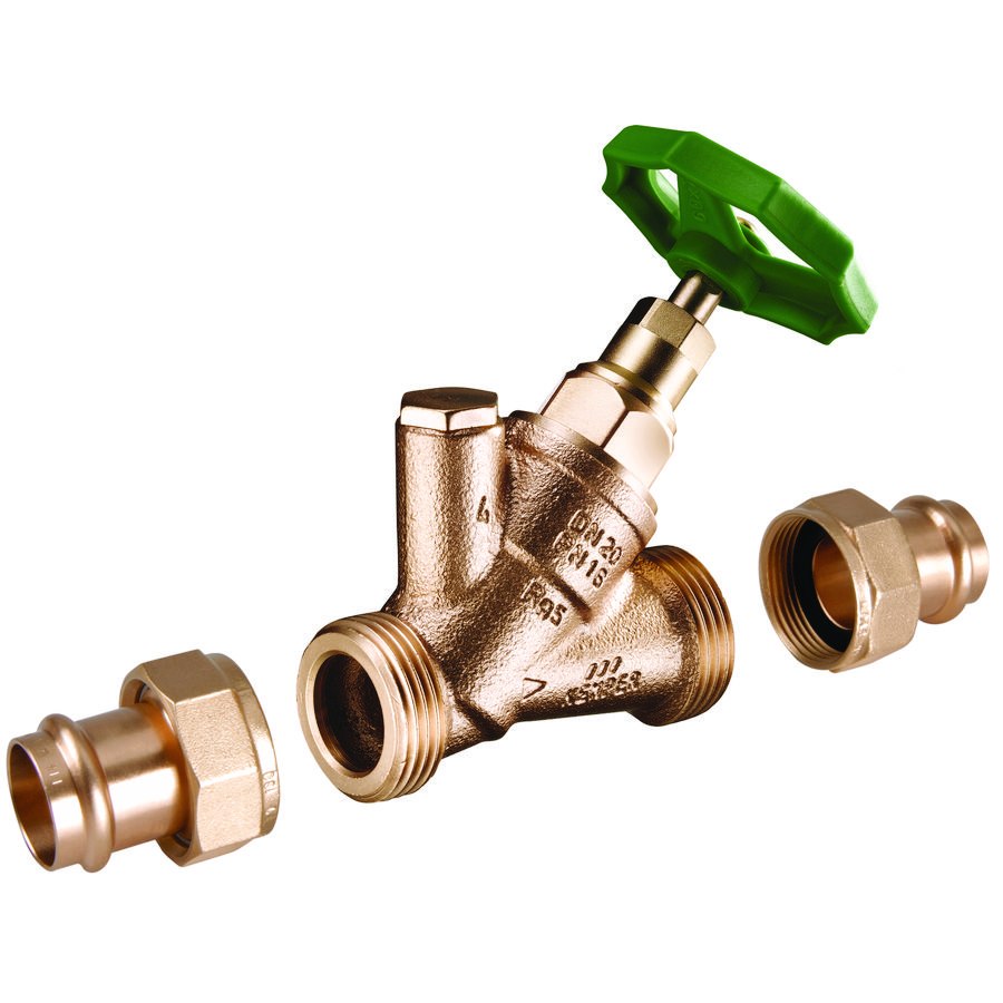 STANDARD stopkraan incl. koppelingen DN20 17430022VT