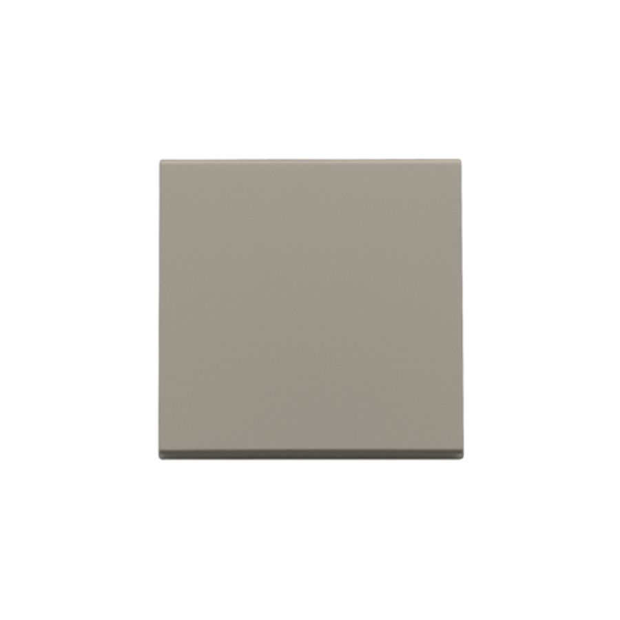 Afwerkingsset enkelv. elektr. schakelaar/knop bronze