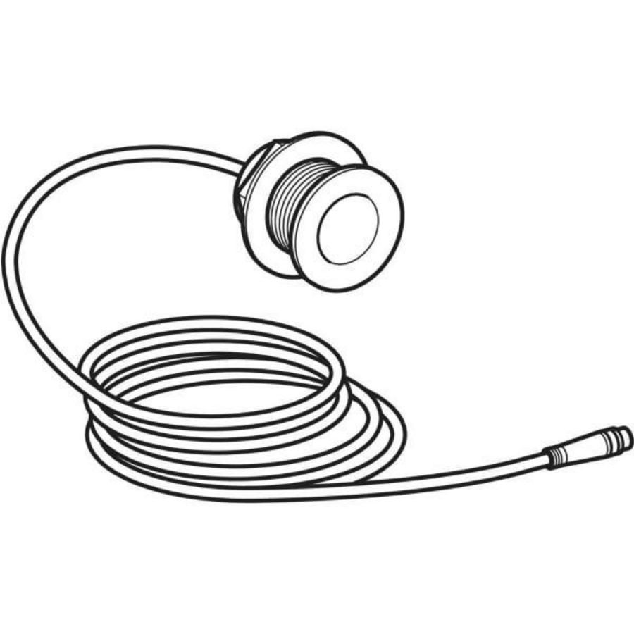 Closetsturing oog enkele spoeling RVS