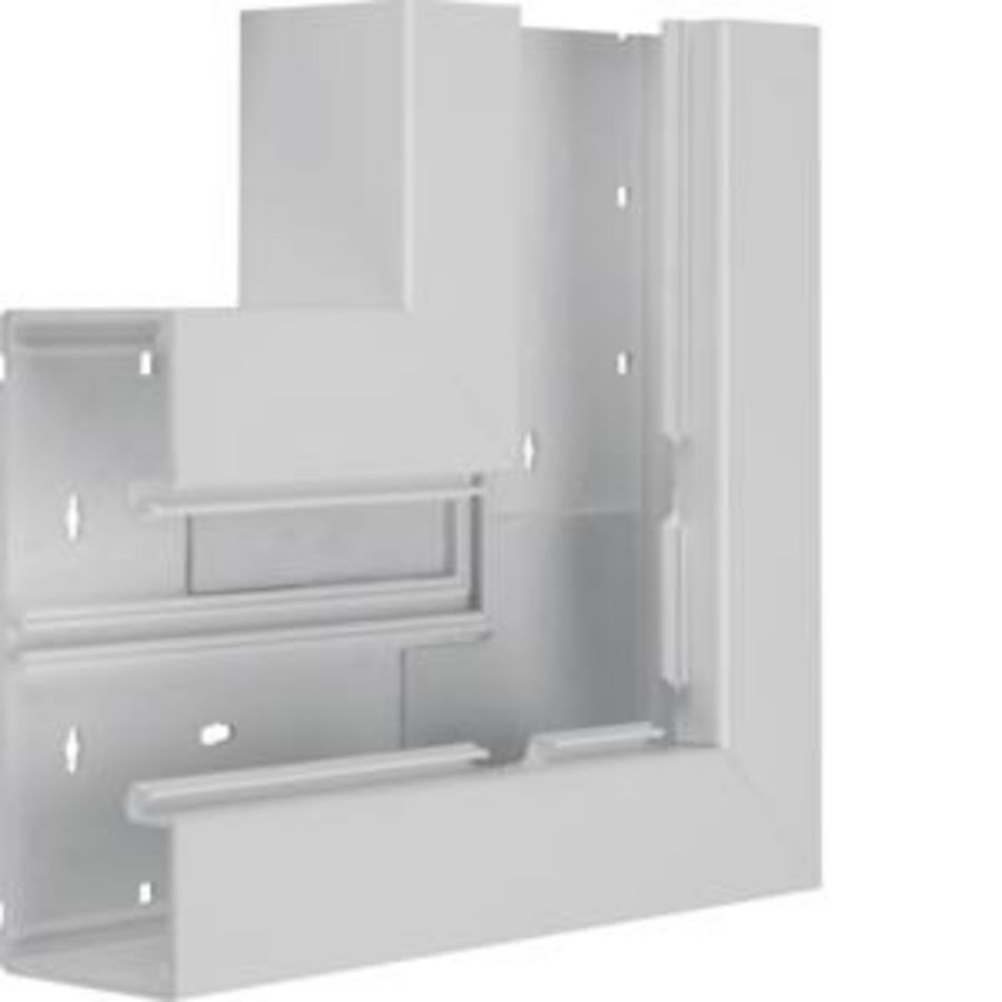 Vlakke hoek BR65 65x170mm lichtgrijs