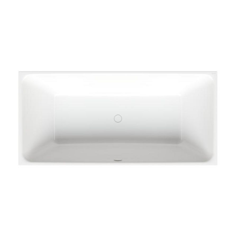 Ligbad staal geglazuurd duo BetteLoft 190x90cm wit AS antislip Sense