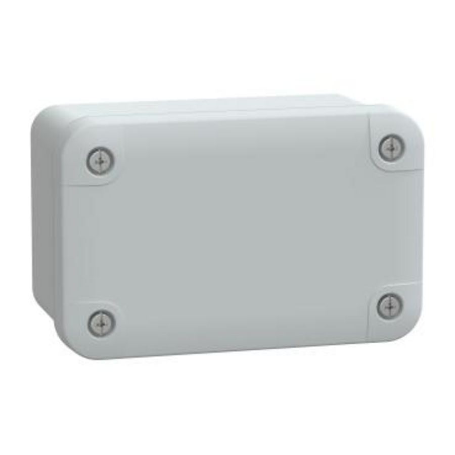 PC kast Int 105x65x55mm Ext 116x74x62mm IP66/IK08 H10 VVE=5