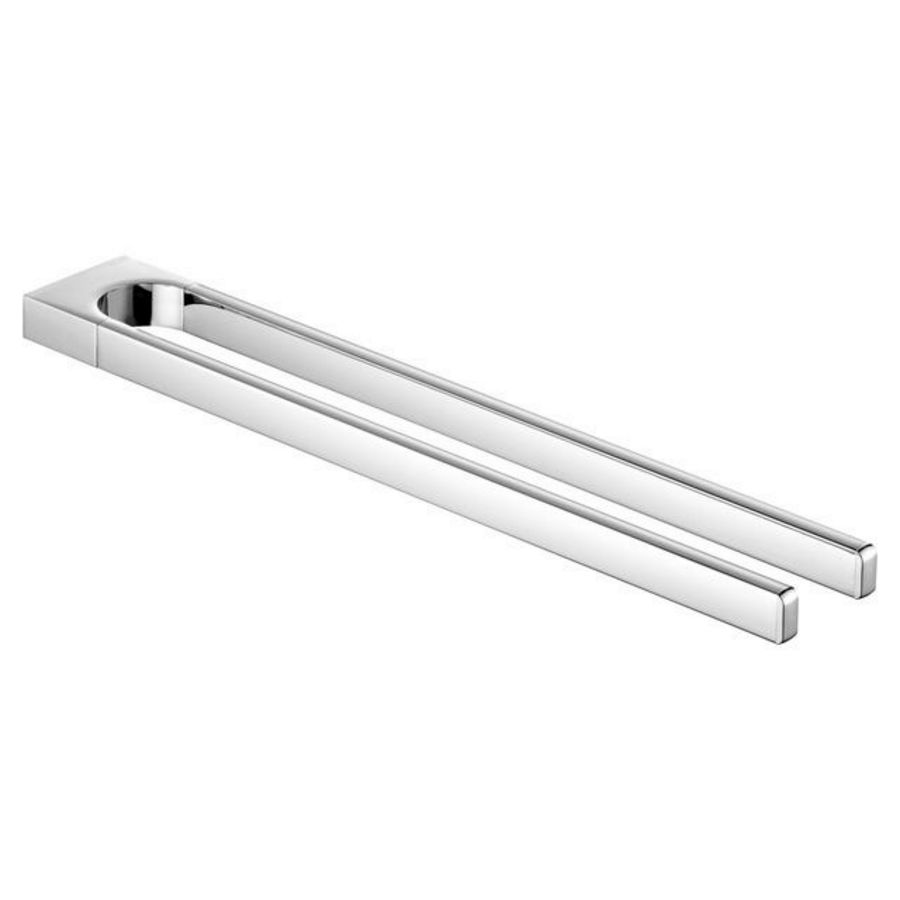 Collection Moll 2-lids handdoekhouder 450mm chroom
