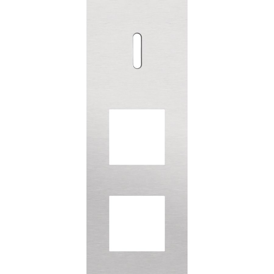 Afdekplaat 3-voud vertic. 71mm centerafst 155-56955