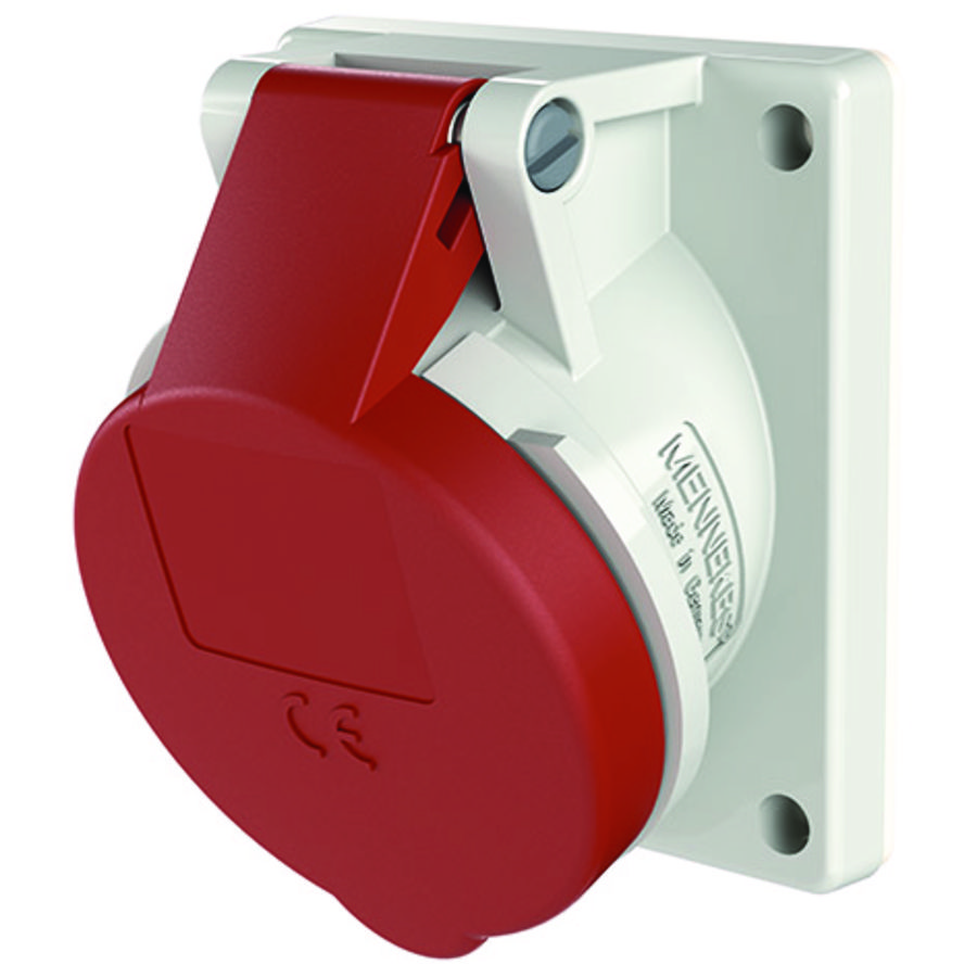 Inbouwwandcontactdoos 16A 3-polig  9H 400V IP44 TwinCONTACT