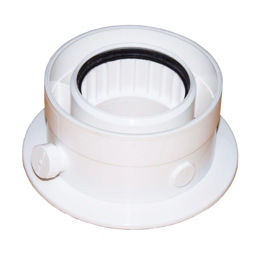 Adapter RGA/LTV 80/80 naar concentrisch 60/100 Avanta Ace + Tzerra Ace-Matic