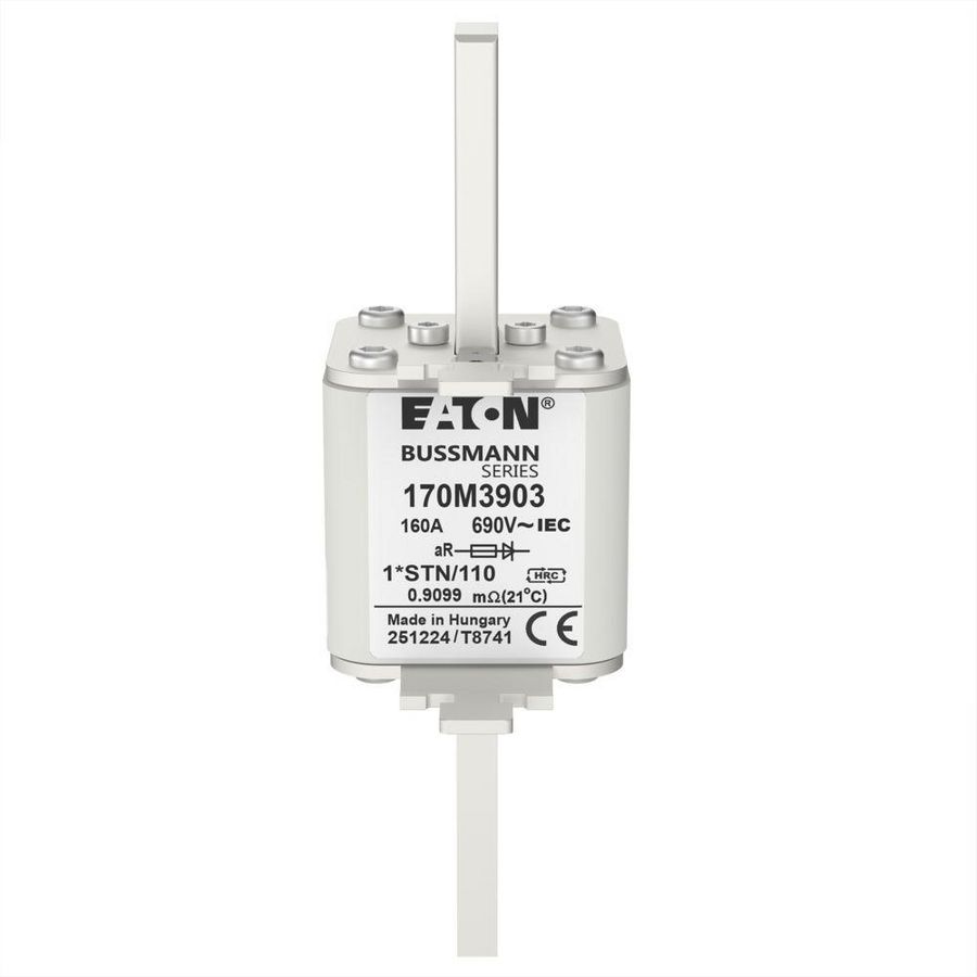 Zekering h. snelheid 160A AC 690V 200kA compact 1 43x VVE=6