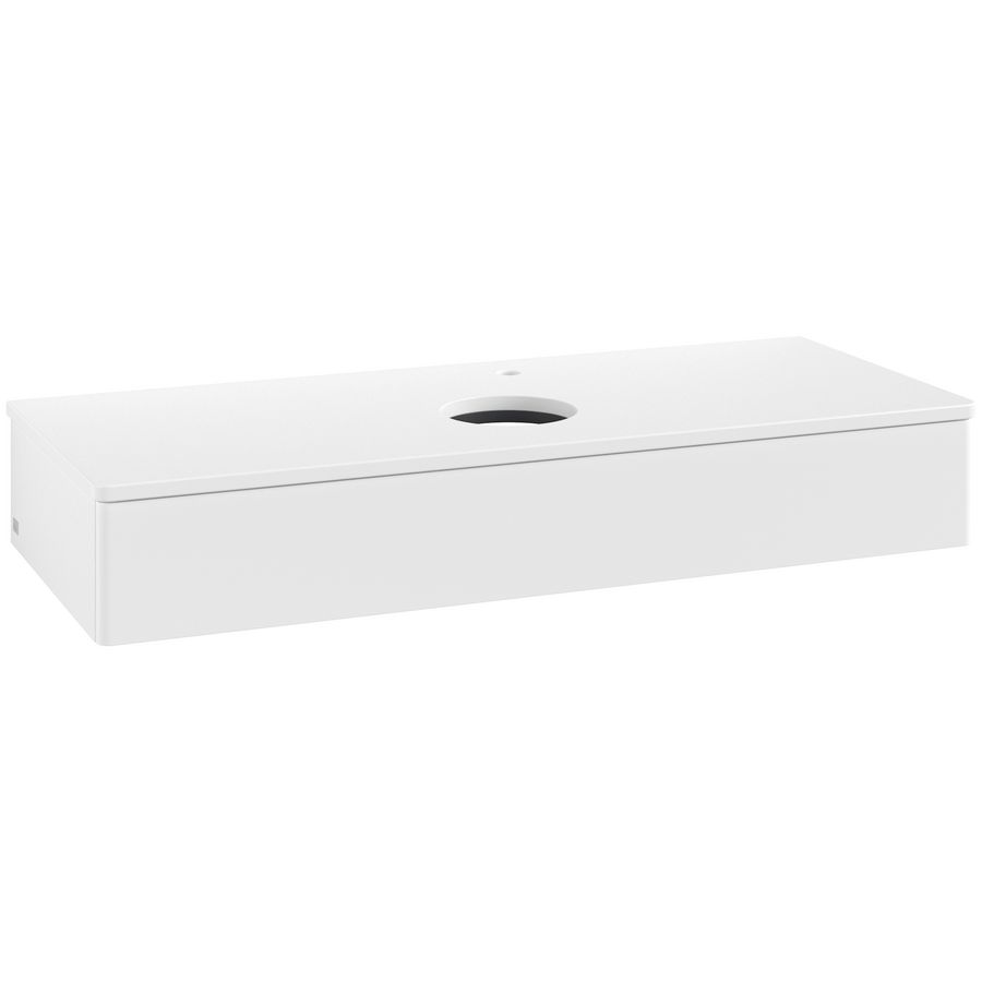 Wastafelonderkast Antao 1200x190x500mm White Matt Lacquer K10050MT