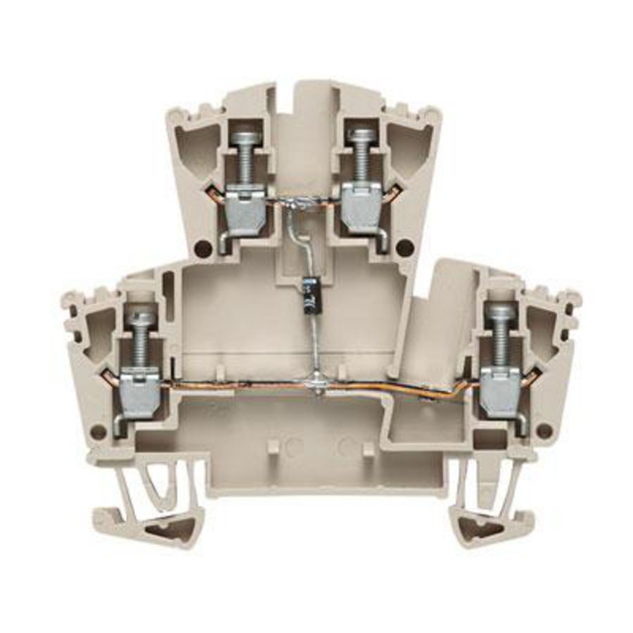 Component rijklem schoefaansl. 2.5mm² 400 1023300000 VVE=25