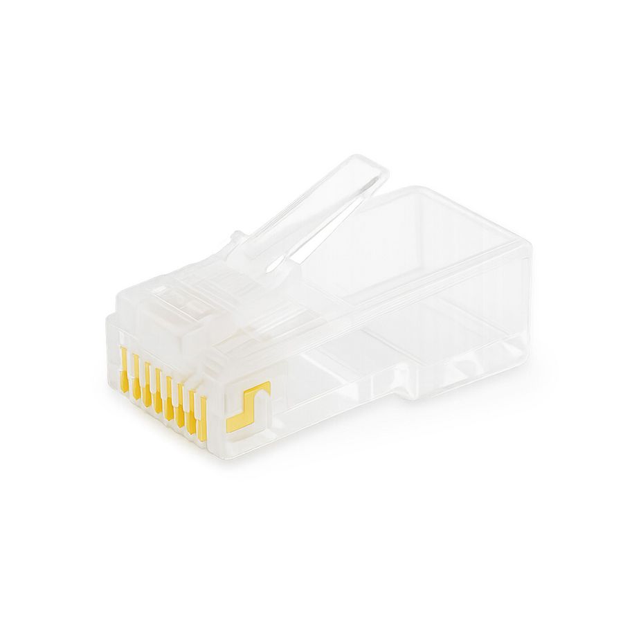 Kist a 25st. Connector 8p8c RJ45 rond massieve kabel