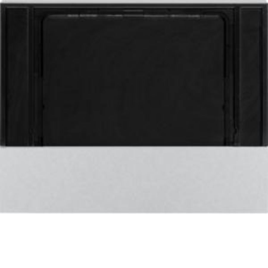 Afdekraam voor KNX therm. berker K.5 aluminium