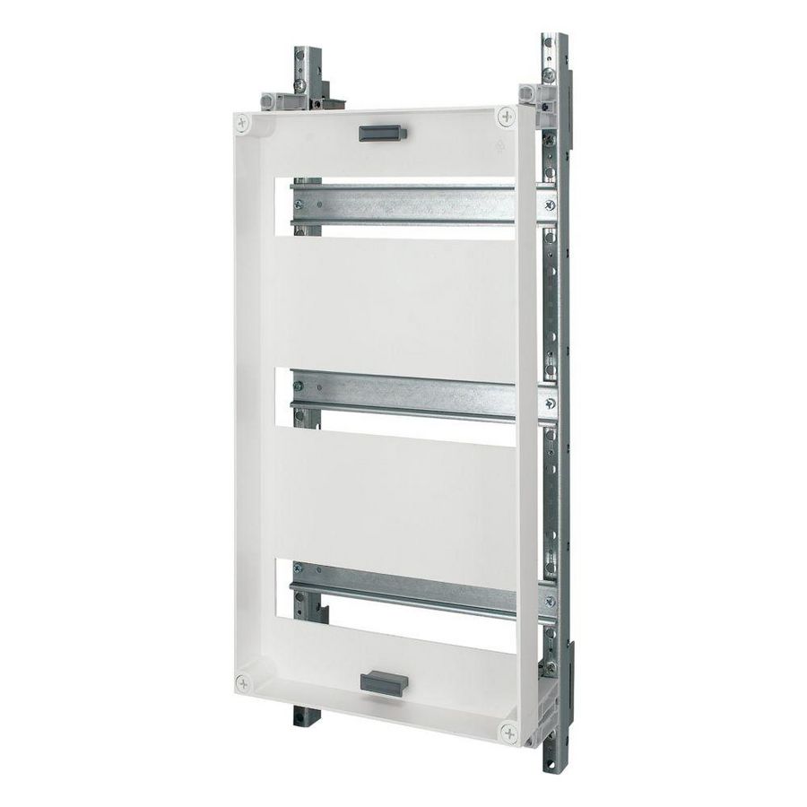 Frontplaat EP transparant uitsparing 24TE 2 rijen 300x250mm