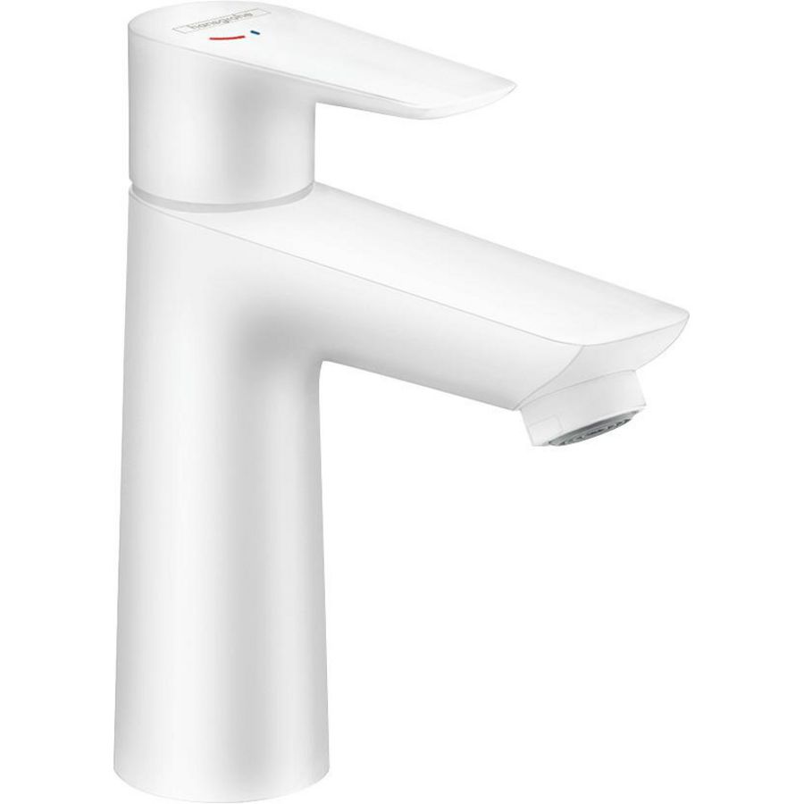 Wastafelmengkraan 110 1-hendel Talis E CoolStart 71714700 mat wit