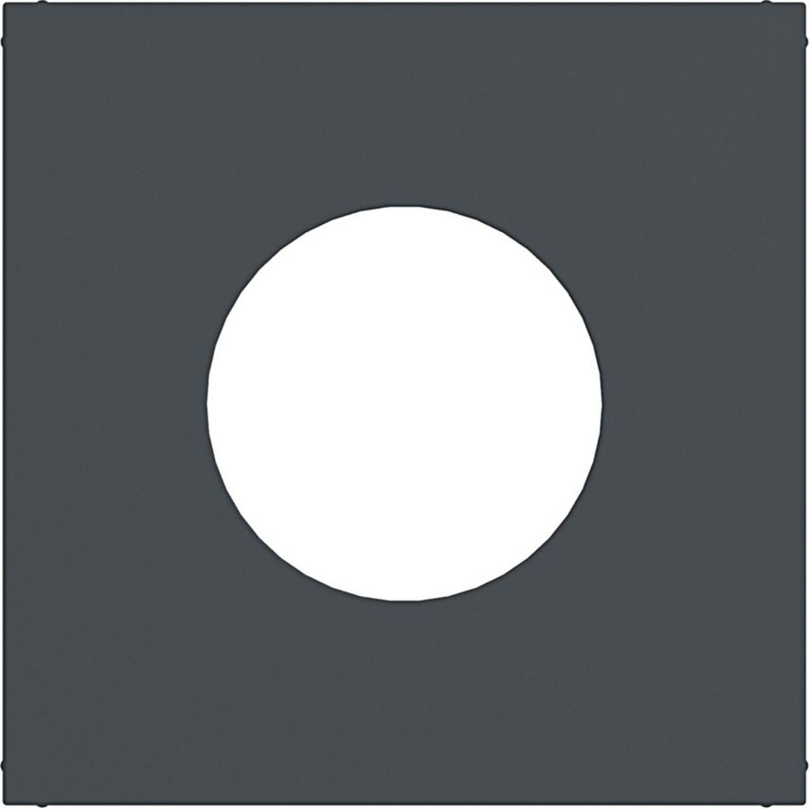 Centraalplaat voor drukknop/lichtsignaal E10 A.x/C.x antraci