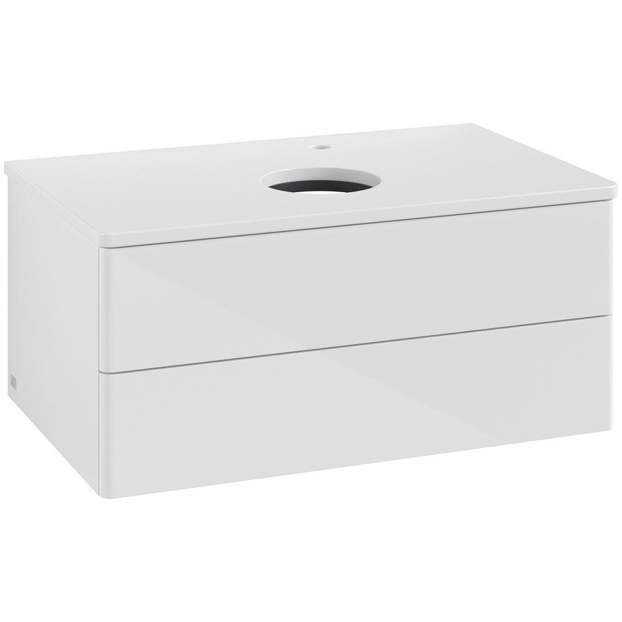 Wastafelonderkast Antao 800x360x500mm G.White.L L19050GF