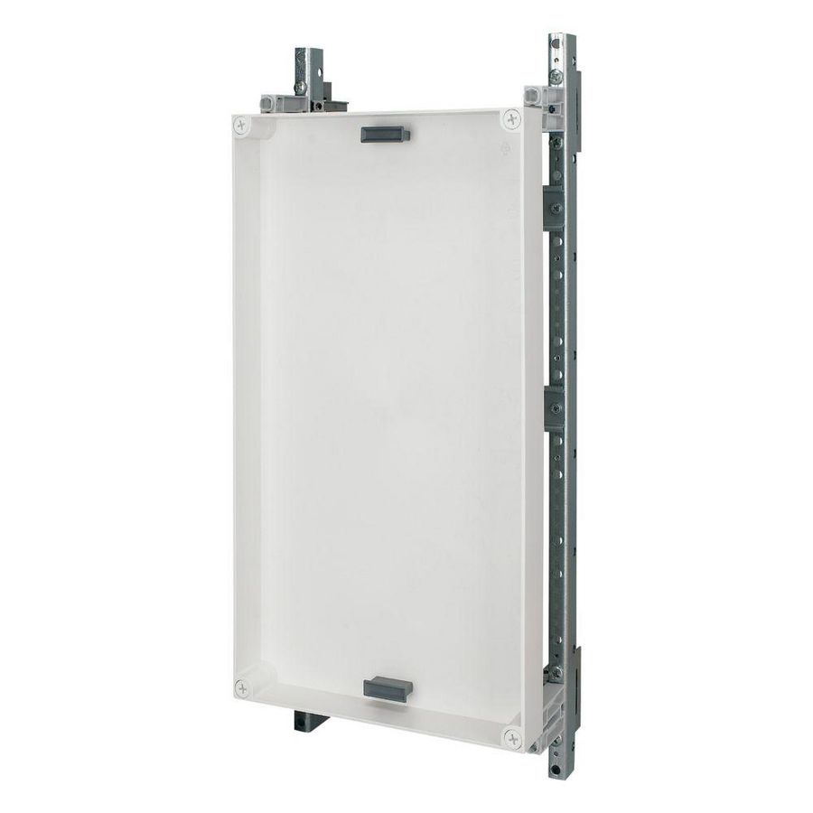 Inbouwmodule EP, dichte frontpl. 35TE, 2 hoedprofiel vertika