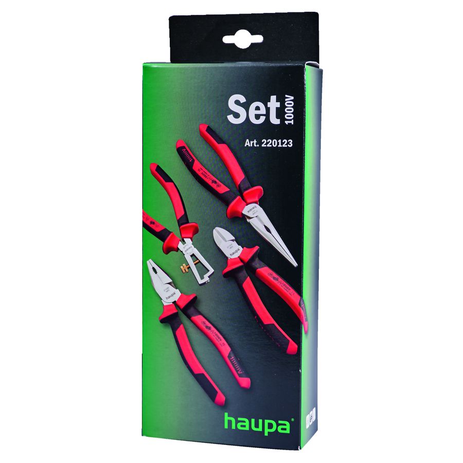 Tangenset 4-delig VDE 1000V