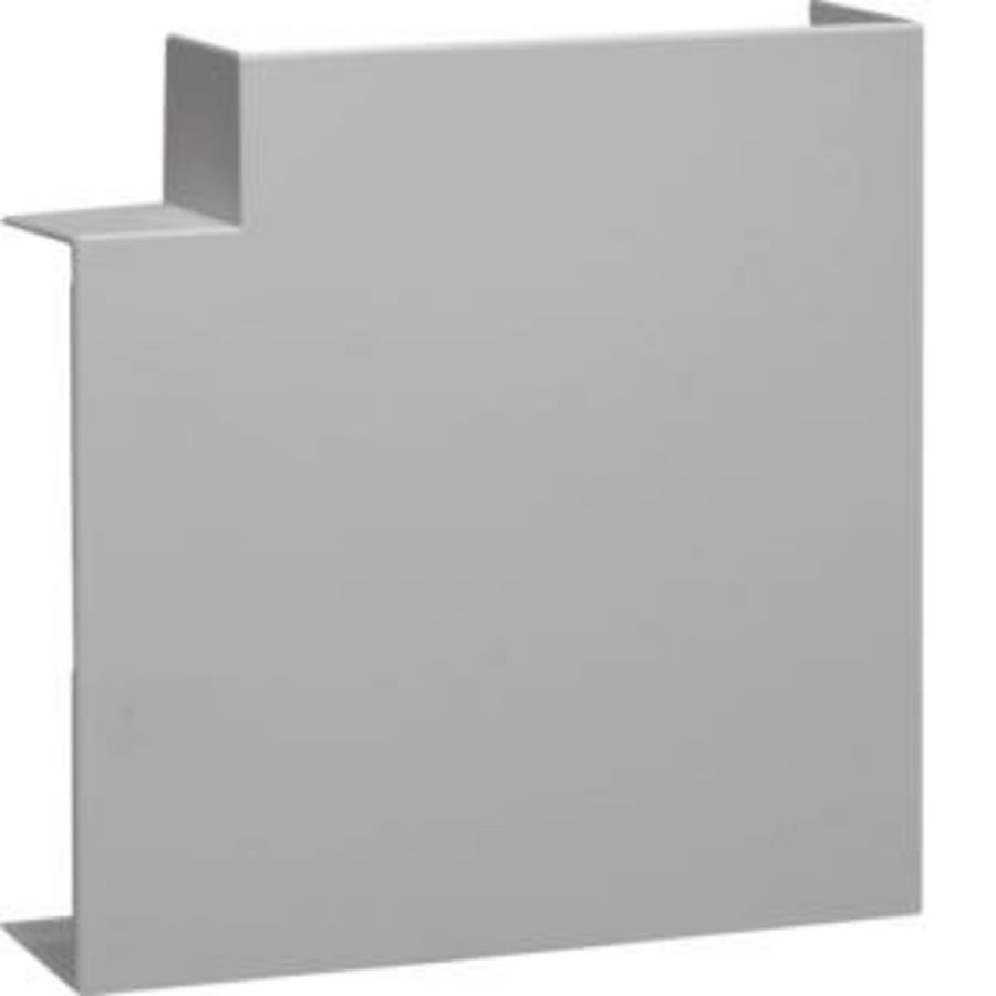 Vlakke hoek BR65 65x210mm 2x80mm halogeenvrij lichtgrijs