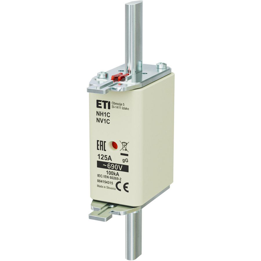 Zekering 690V 125A NH1 C gG VVE=3