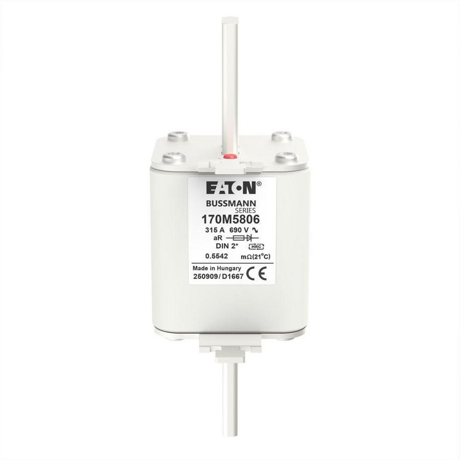 Zekering h. snelheid 315A AC 690V 200kA compact 2 55x VVE=3