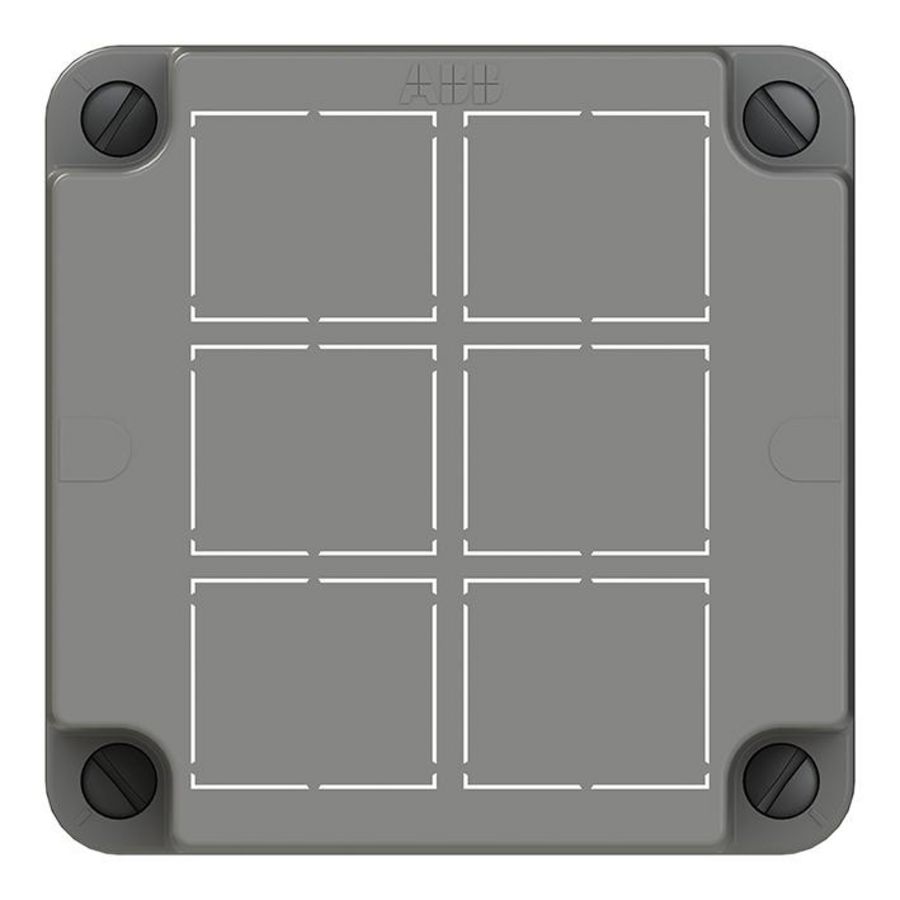 Deksel t.b.v. 3640 met uitbreekpoorten DATA VVE=48