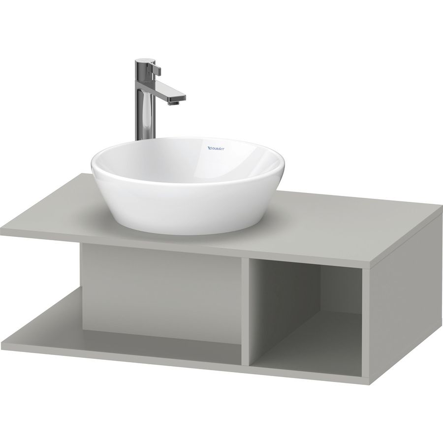 D-Neo Cons. Wastafelonderb Betongrijs mat 800x480x260mm LI