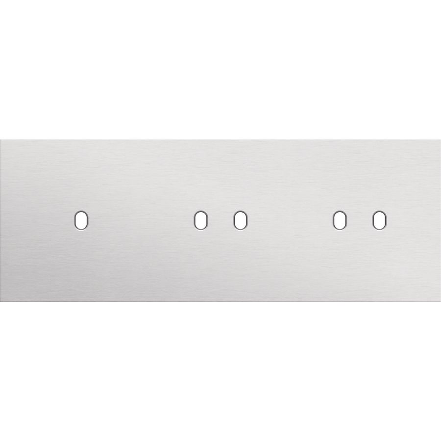 Afdekplaat 3-voud horiz. 71mm centerafst. 155-57703