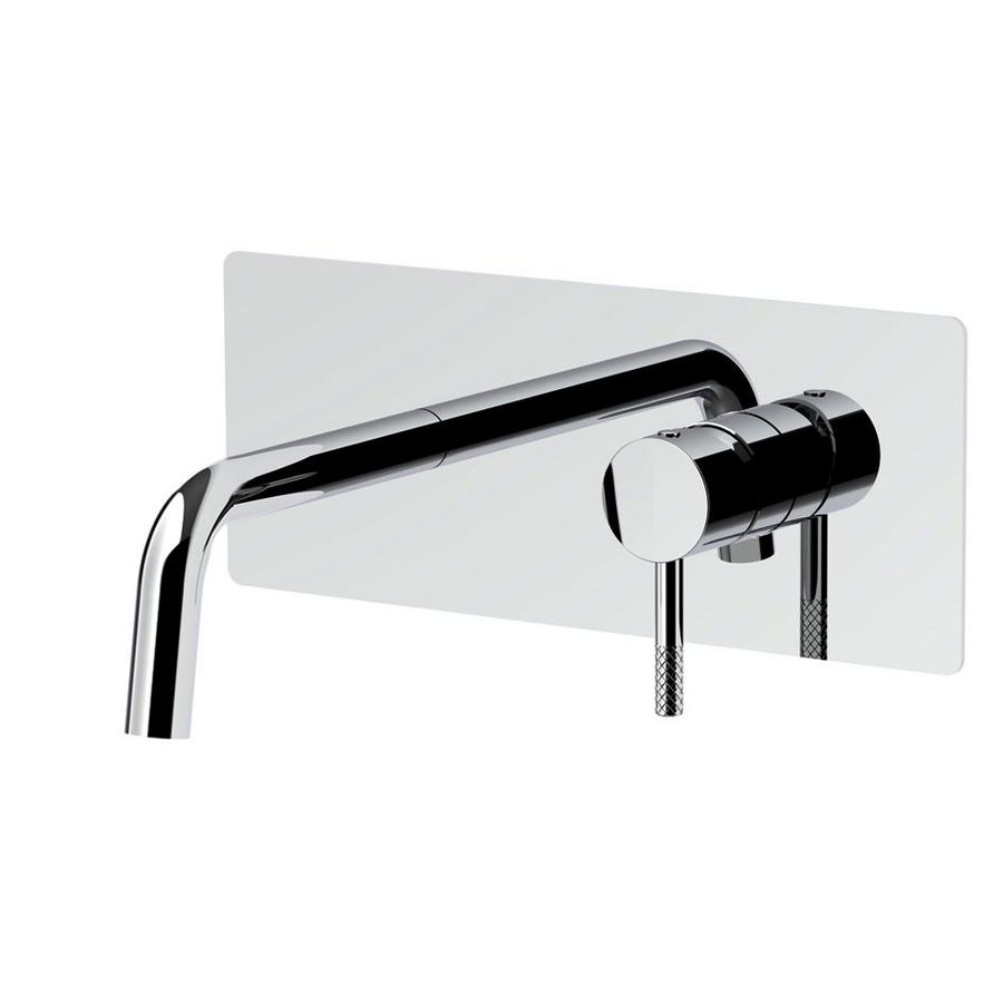 Muurmengkraan JOLLY wastafel inbouw uitloop 123mm JL104CR