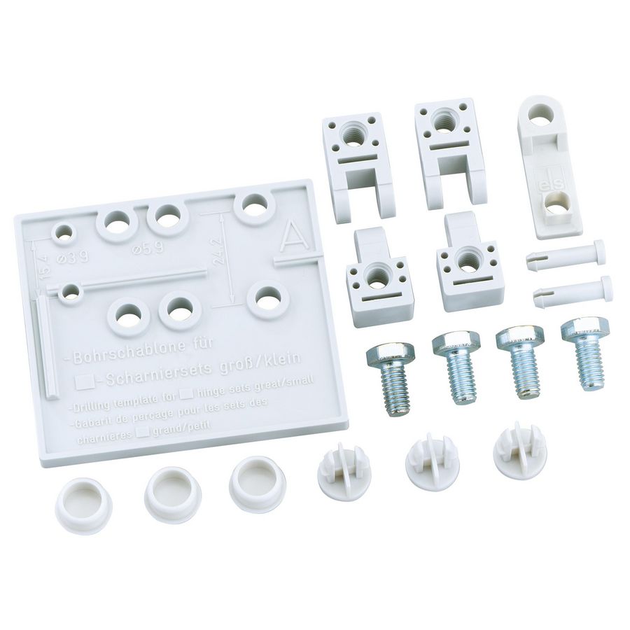 Uitwendige scharnier set