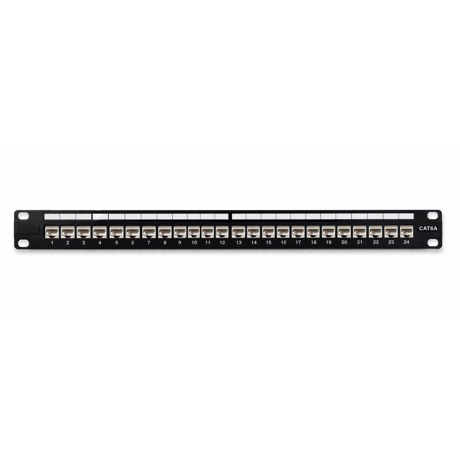 Patchpaneel 19inch 24 poorten 1HE CAT6A