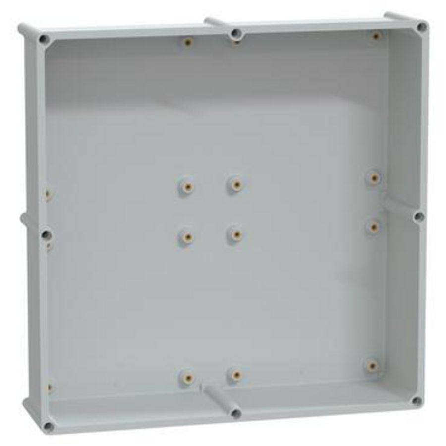 Onderbak van PLS kast 540x540x135mm Polyester Thalassa