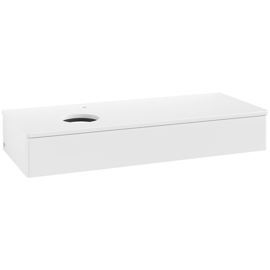 Wastafelonderkast Antao 1200x190x500mm White Matt Lacquer K11050MT