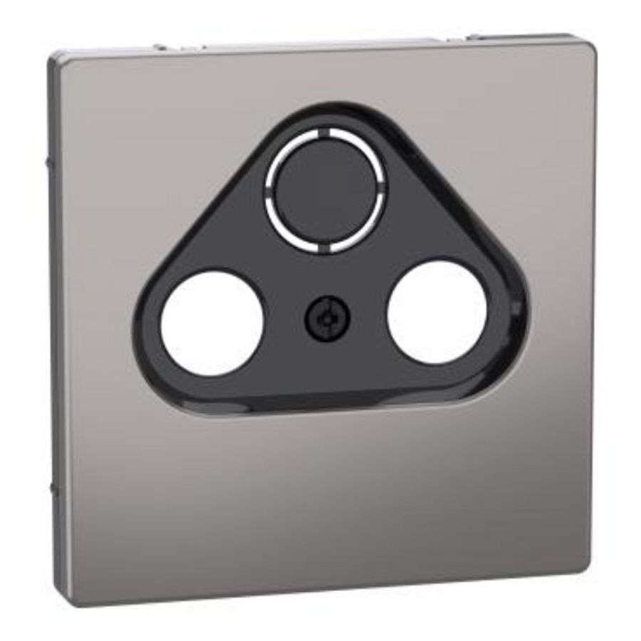 Centraalplaat CAI Nikkel metallic Systeem D