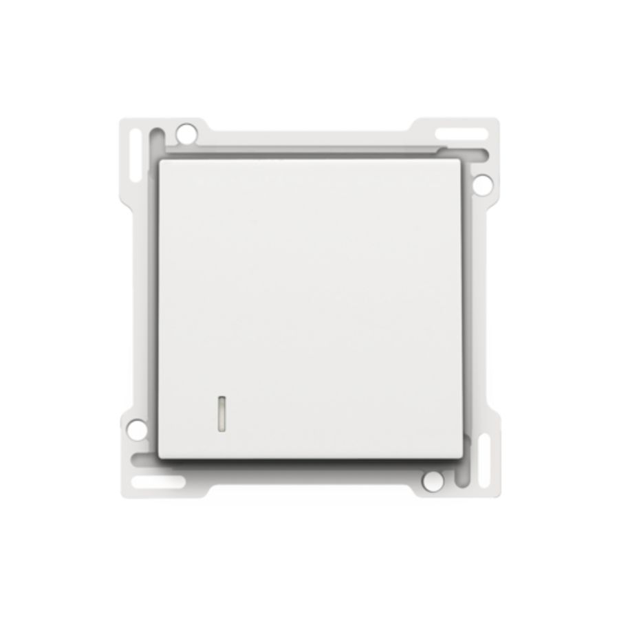 Afwerkingsset hotelkaartschakelaar white coated