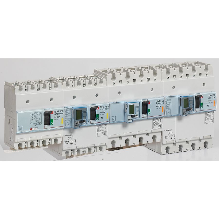 Vermogenschakelaar 160 Thermomagn. 16A 4-polig 16kA DPX3