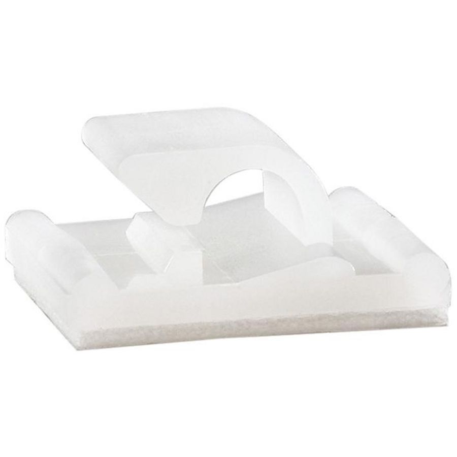 Zelfklevende Beugel Ronde Kabels 4mm Naturel VVE=500