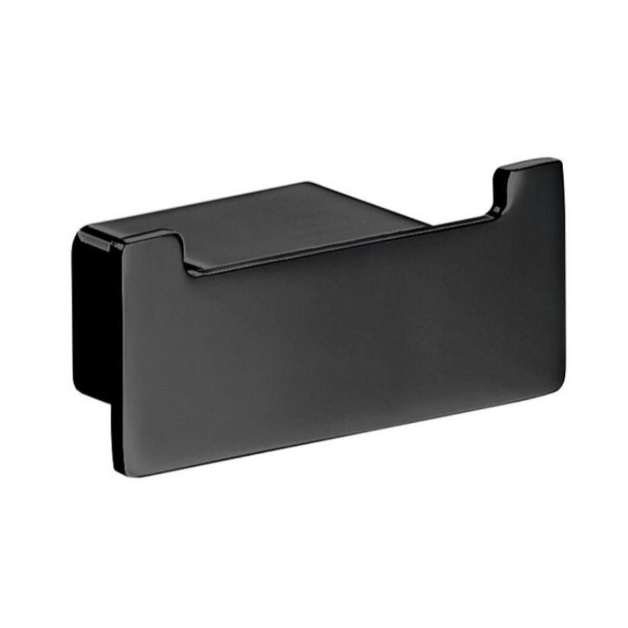 Loft dubbele haak zwart