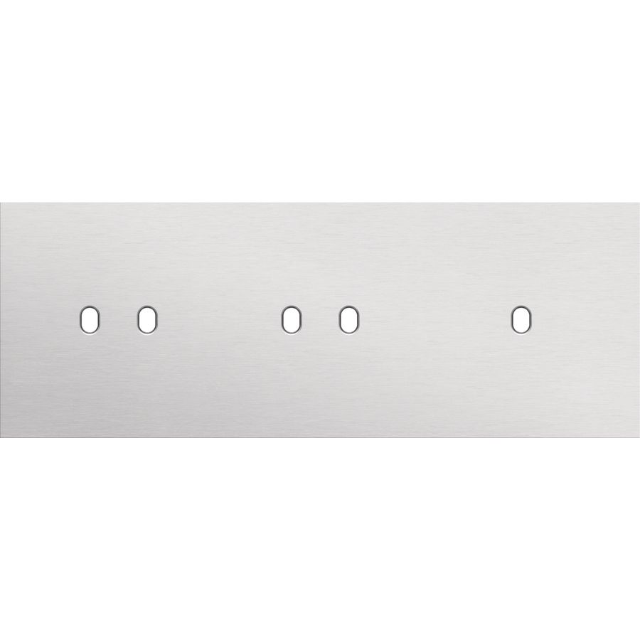 Afdekplaat 3-voud horiz. 71mm centerafst. 155-57704