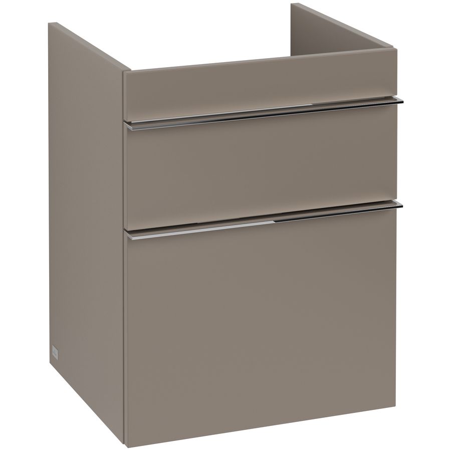 Wastafelonderkast Venticello 466x590x425mm Taupe