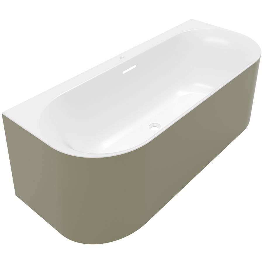 Back-to-wall bad Loop & Friends Stone white CSBCV 180x80cm