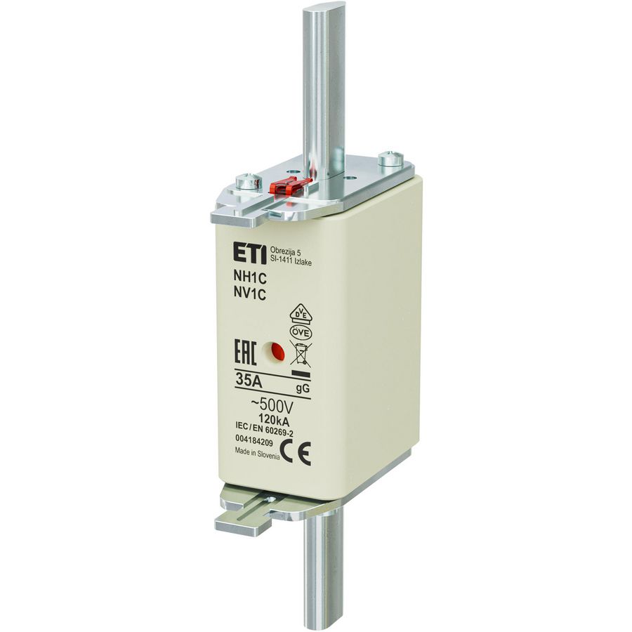 Zekering 500V 35A NH1 C gG VVE=3