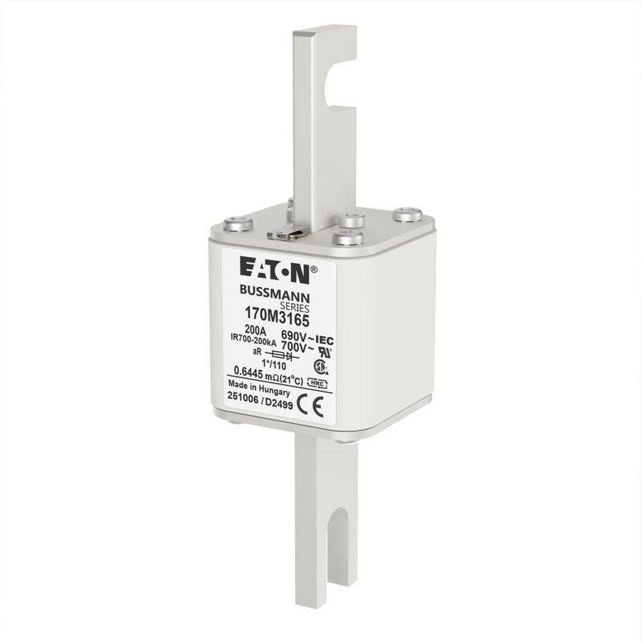 Zekering h. snelheid 200A AC 690V 200kA compact 1 45x VVE=6