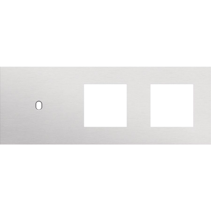 Afdekplaat 3-voud horiz. 71mm centerafst. 155-57705