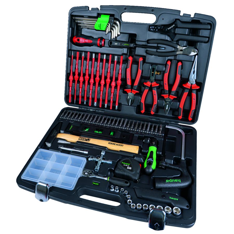 Gereedschapskoffer 78-delig (grotendeels 1000V VDE ElectroCombo