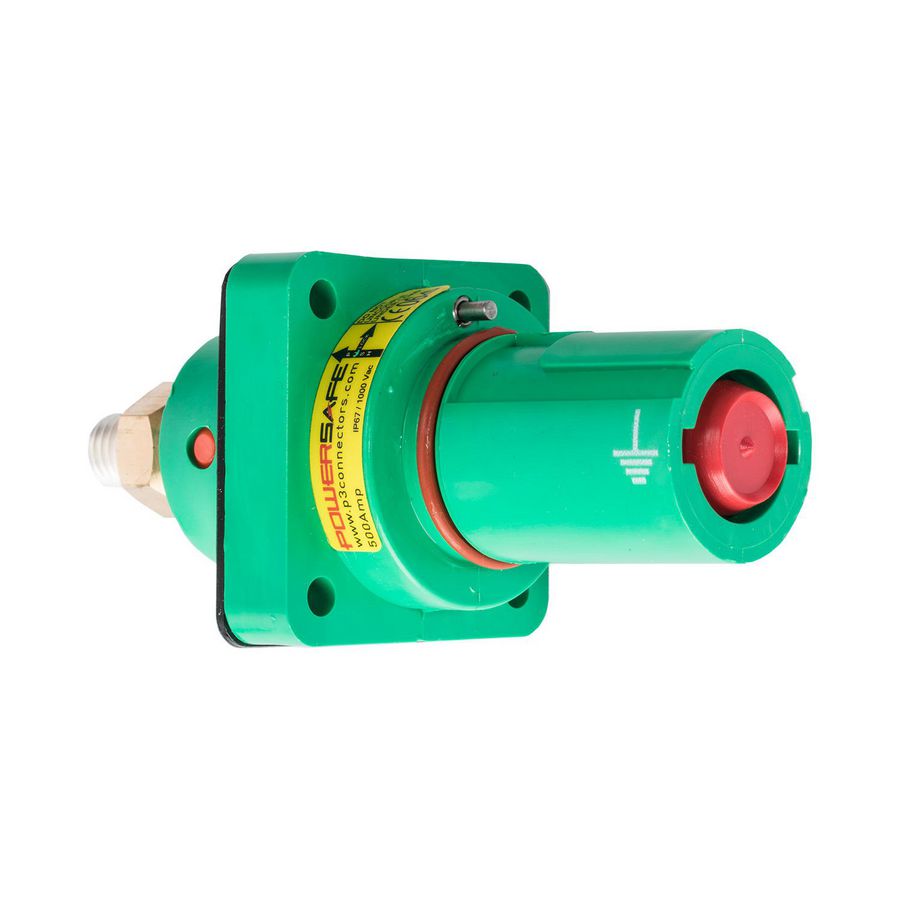Powersafe Panel Drain 500A E groen T5 eind M12