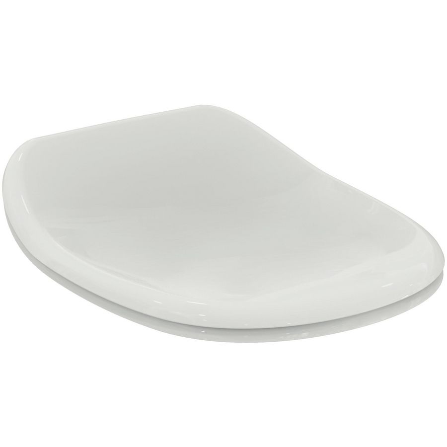 Kimera closetzitting met deksel wit