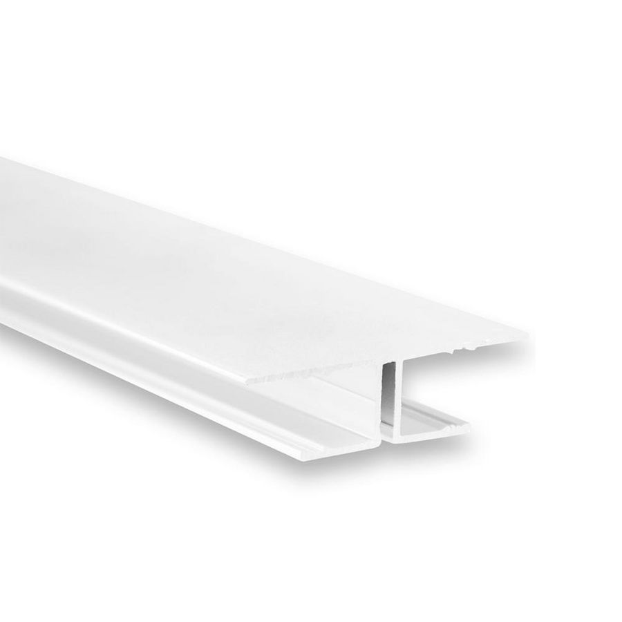 LED gipsplaat profiel TBP8 L=2mtr. strips max. 11mm RAL9010