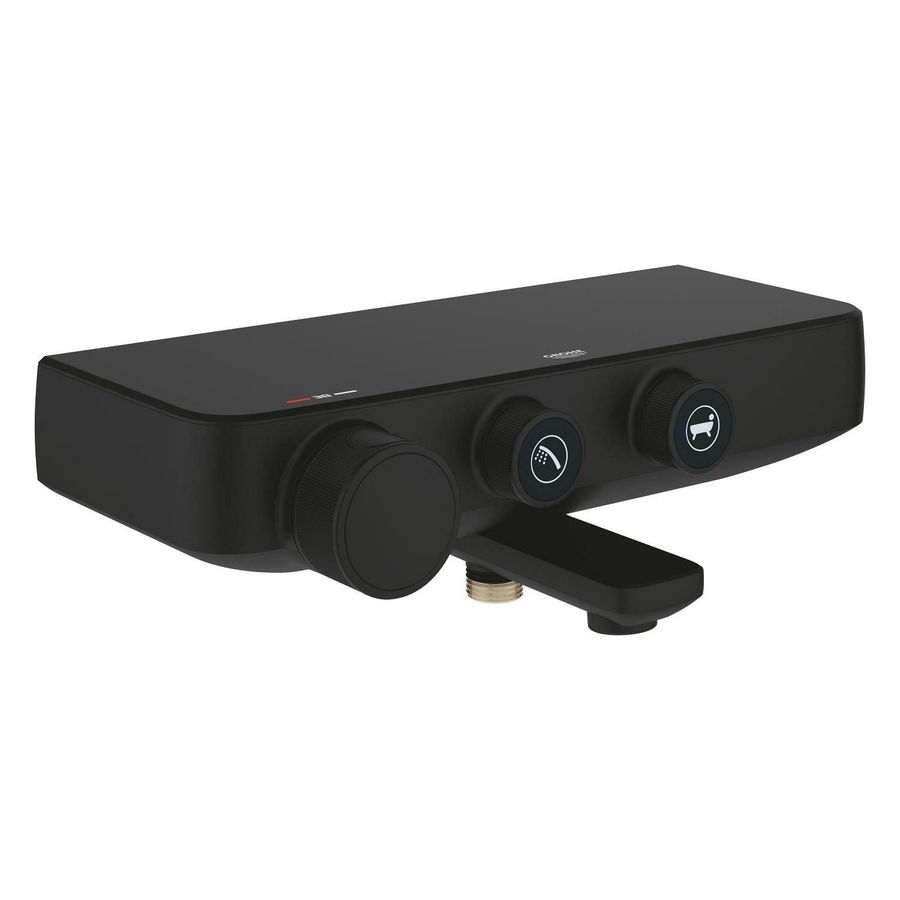 Grohtherm SMARTCONTROL badthermostaat 150mm phantom Black (prof)