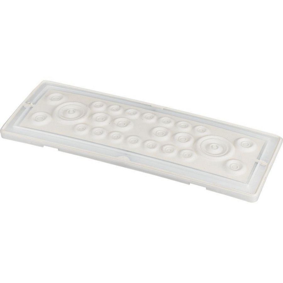 Flensplaat EWK en ZSD IP31 2K-doorsteek 14x11 8x15 2x28mm